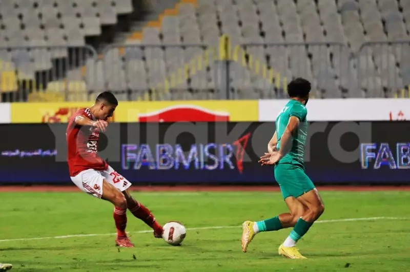 27% فقط من محاولات الأهلي هددت مرمى المصري (أرقام)